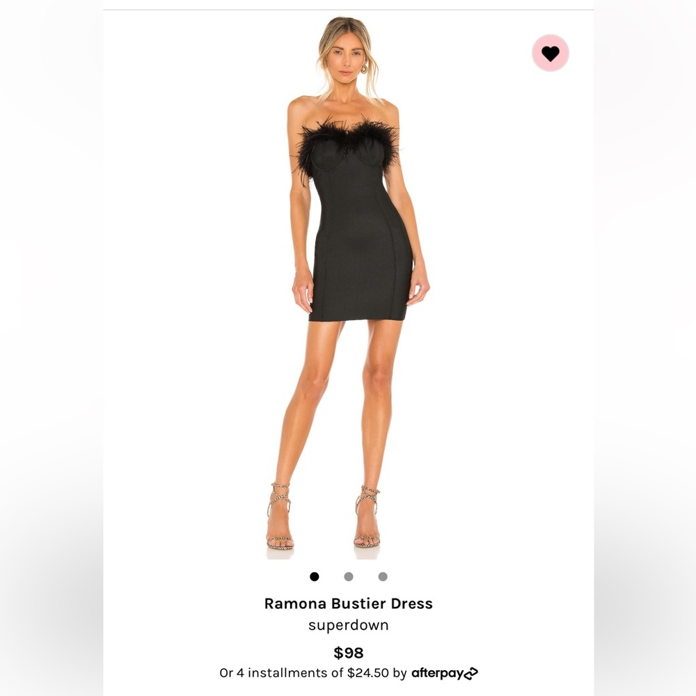 Ramona Bustier Superdown dress from Revolve
